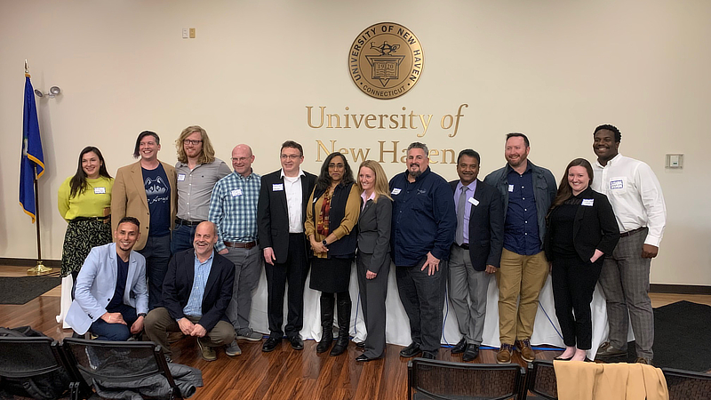 University faculty and leaders in the game development and tech industries in Connecticut.