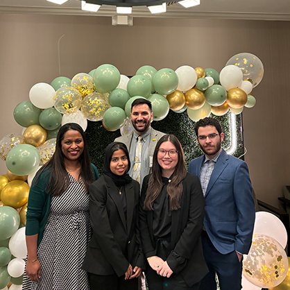 Several Chargers attended the recent UAB Health Administration Case Competition in Alabama. 