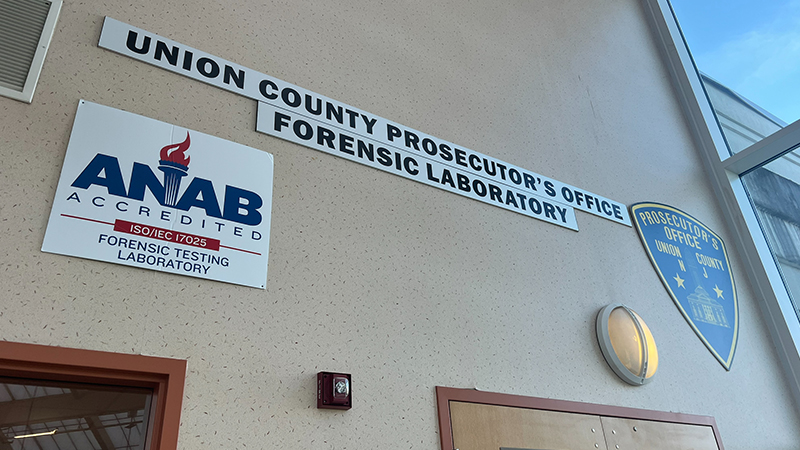 The Union County, New Jersey, Prosecutor’s Office Forensic Laboratory.