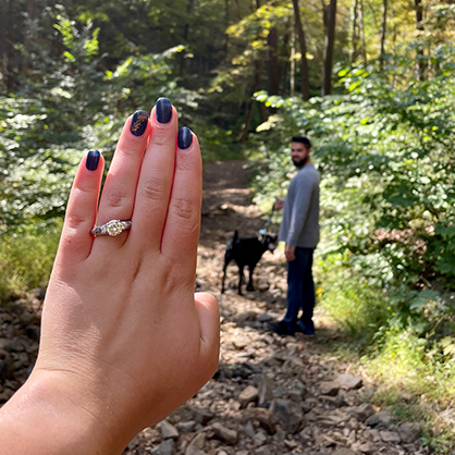 Samantha Zajac and Peter adventuring to some of their favorite fall locations in Connecticut.