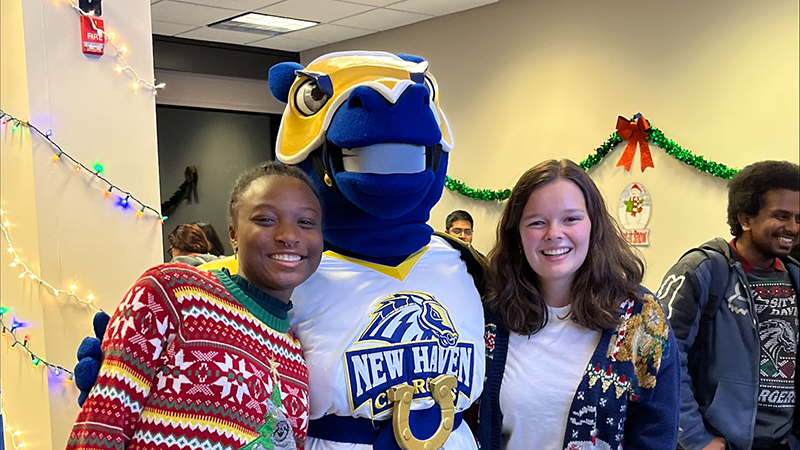 Chargers donned their favorite ugly sweaters at the bash.