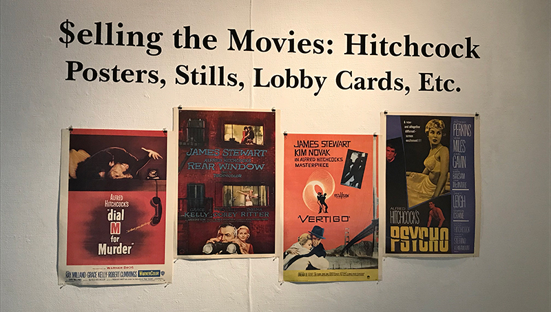 Hitchcock film posters