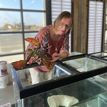 The Lee and Wilkins Marine Science Center at Canal Dock fosters environmental education, sustainability, and hands-on research opportunities for all ages. 