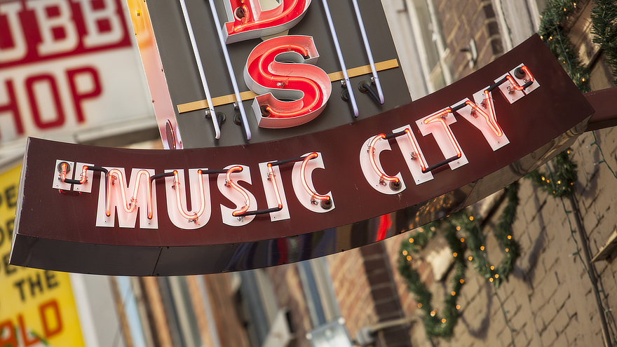 Nashville street signs