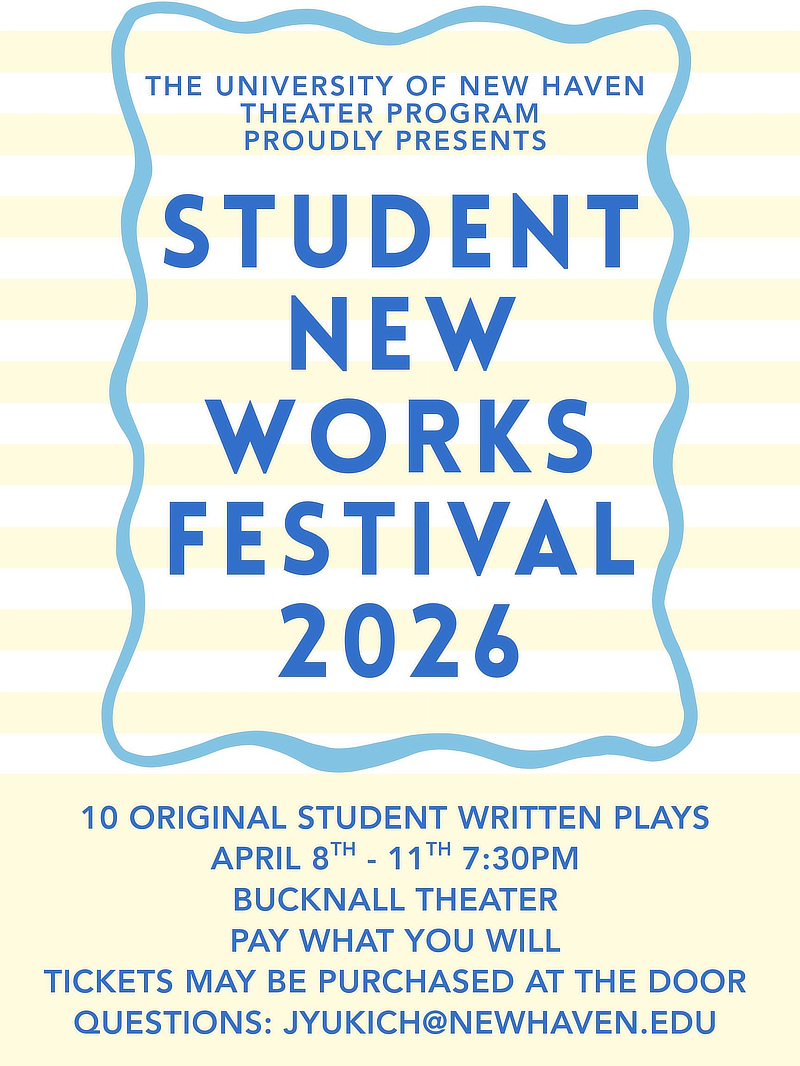 Student New Works Festival poster