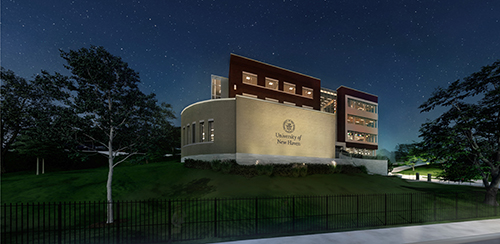 Rendering of building