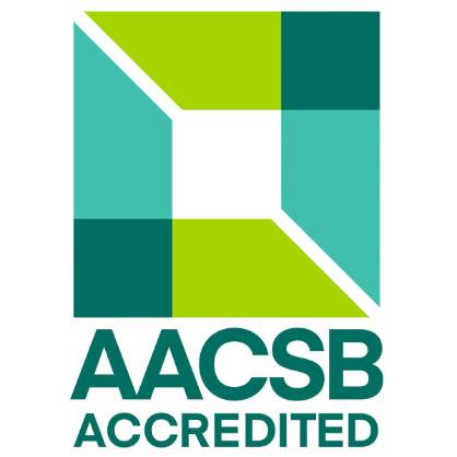 Image of aacsb logo.