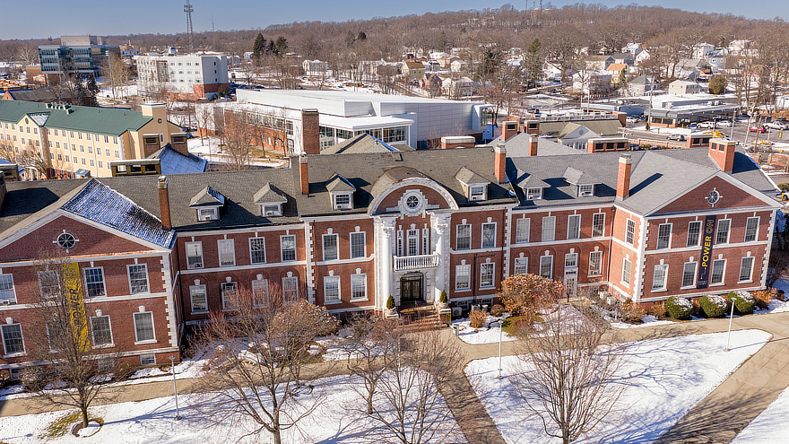 Maxcy Hall aerial view
