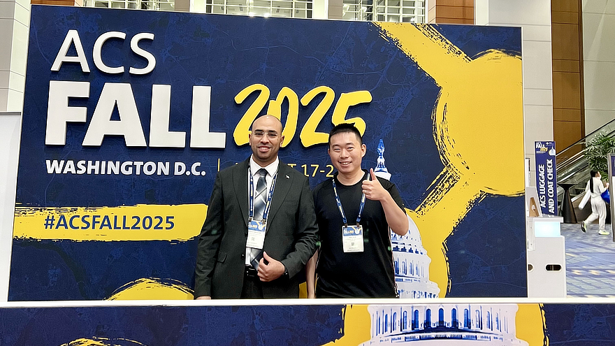 Tarek Ibrahim ’23 M.S., ’26 Ph.D. and Hao Sun, Ph.D.