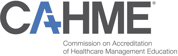 Commission on the Accreditation of Healthcare Management Education (CAHME) logo