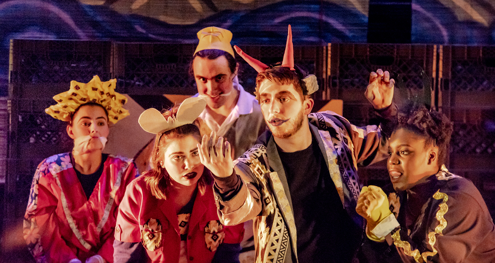 Scene from Mr. Burns, A Post Electric Play