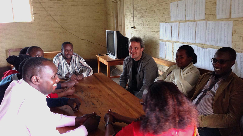 Kevin Barnes-Ceeney at Rwanda’s Muhanga Prison