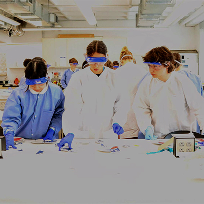 High school students gained hands-on experience during the University of New Haven’s Summer Youth CSI Academy