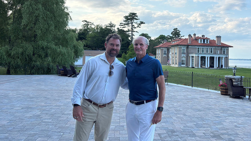 Jens Frederiksen and Douglas D. Schumann '69