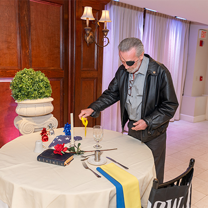 The Missing Man Table, with Kevin Sullivan of the West Haven Vietnam Veterans organization