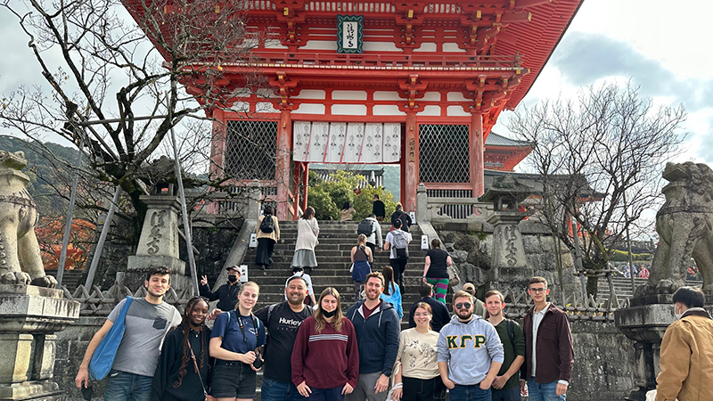 Chargers explored Japan while visiting for the conference.