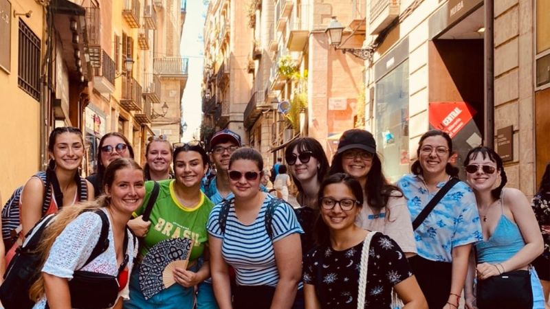 Students explored Barcelona during their two weeks in Spain.