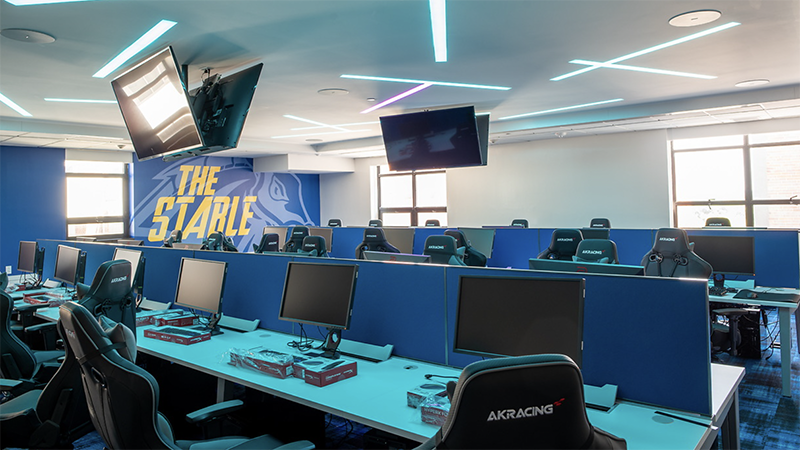 “The Stable,” the University’s space for esports and gaming.