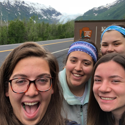 A Marine Biology major, Samantha Davern ’19 is interning at Alaska Sea Life Center in Seward, Alaska