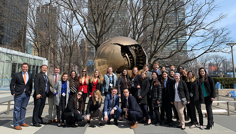 Image of National Model United Nations conference
