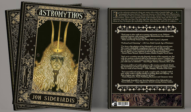 Jon Sideriadis's new book, Astromythos.