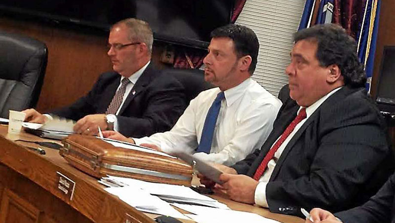Image of Ron Quagliani and city council members.
