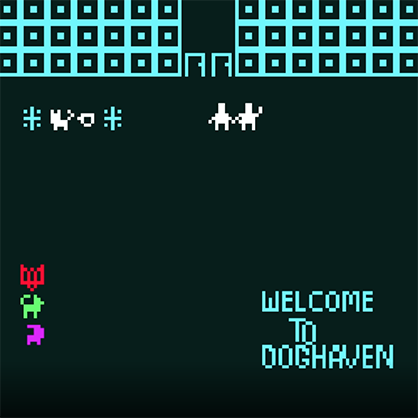 Myles Allan ’24 and his teammates created a video game called “Welcome to DogHaven.”