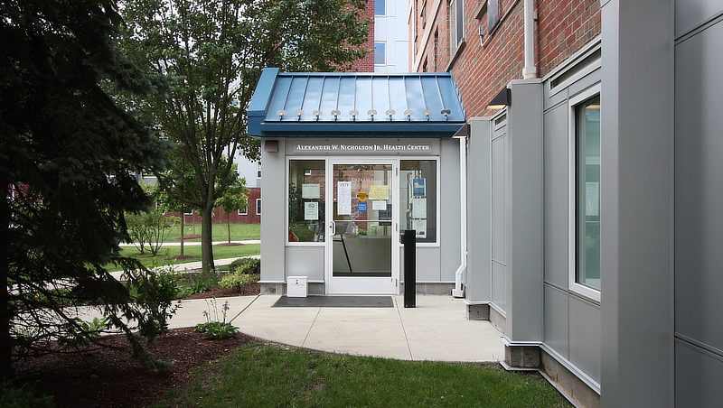 The Alexander W. Nicholson Jr. Health Center in Sheffield Hall.