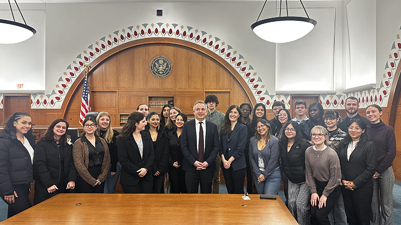 The American Criminal Justice Association with Chief Judge David J. Barron and Judge Julie Rikelman of the U.S. Court of Appeals for the First Circuit