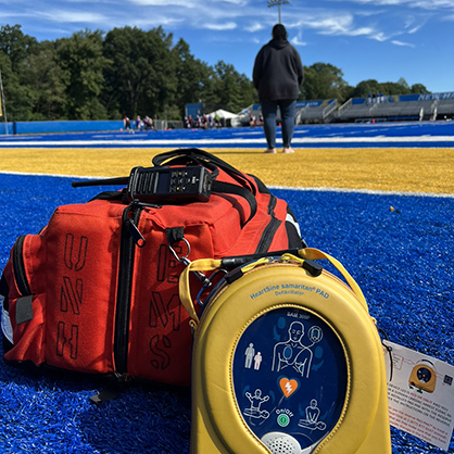 The EMS Club offers support at Chargers football games. 