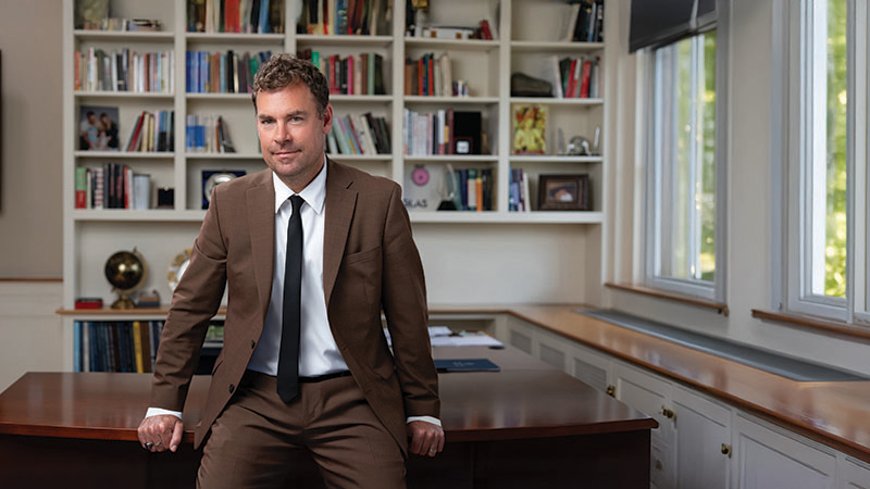 President Frederiksen has established a division of government affairs and global engagement. 