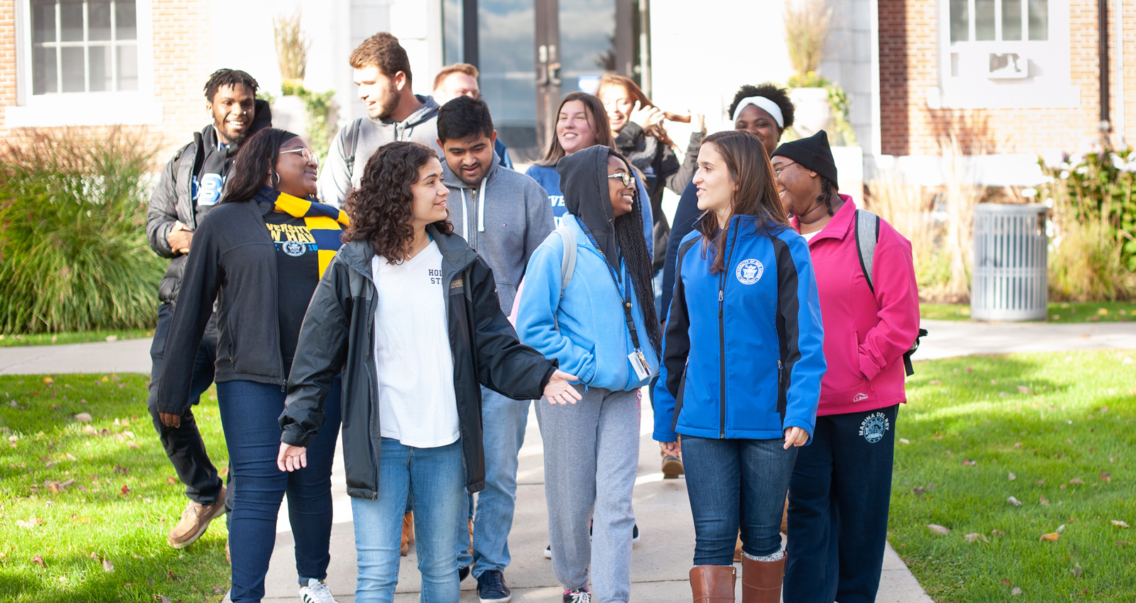 The University of New Haven welcomed nearly 300 new undergraduate and graduate students at the start of the spring semester.