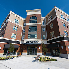  All industrial organizational psychology graduate program students can live in The Atwood.