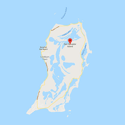 map of Bahamas