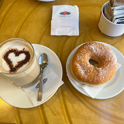 Breakfast from Caffe Buonamici