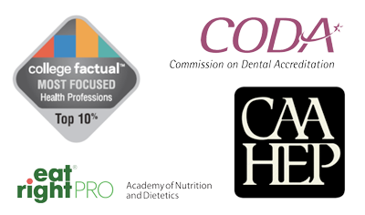 health sciences accreditation logos