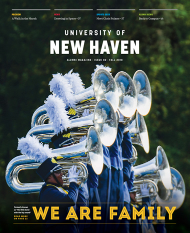 Image of Alumni Magazine Fall 2018 issue cover
