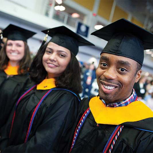 Photo from 2018 winter commencement