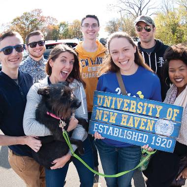 University of New Haven students
