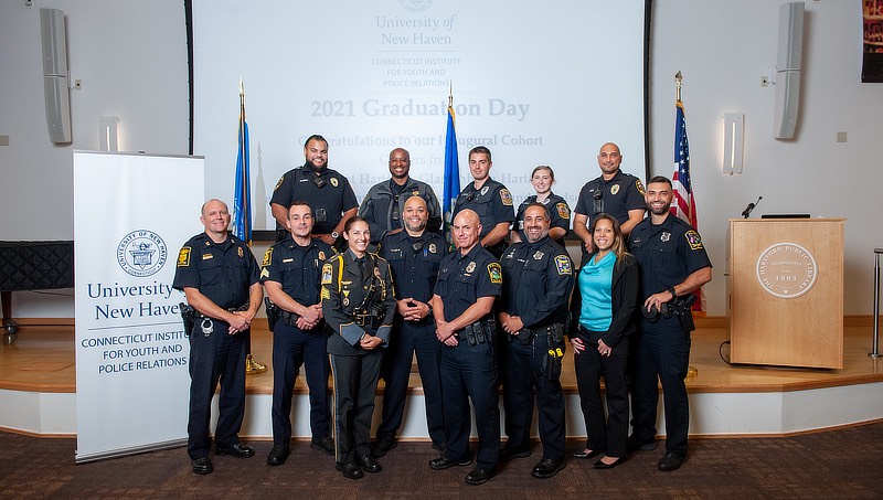 Inaugural cohort of police trainees