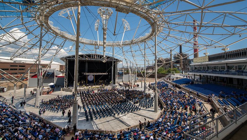 Commencement day arena