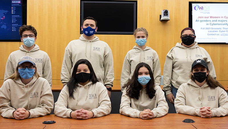 Group image of University of New Haven students