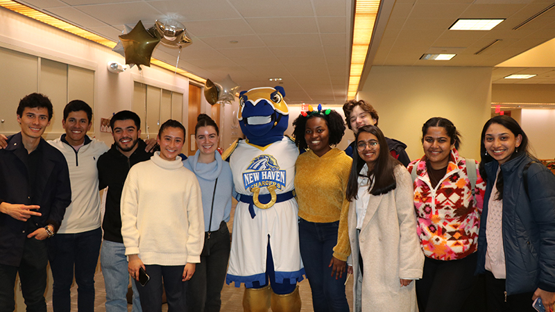 Chargers celebrated the holidays with Charlie.
