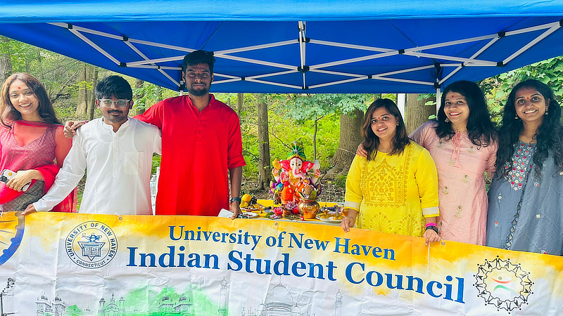 Indian Student Council e-board members