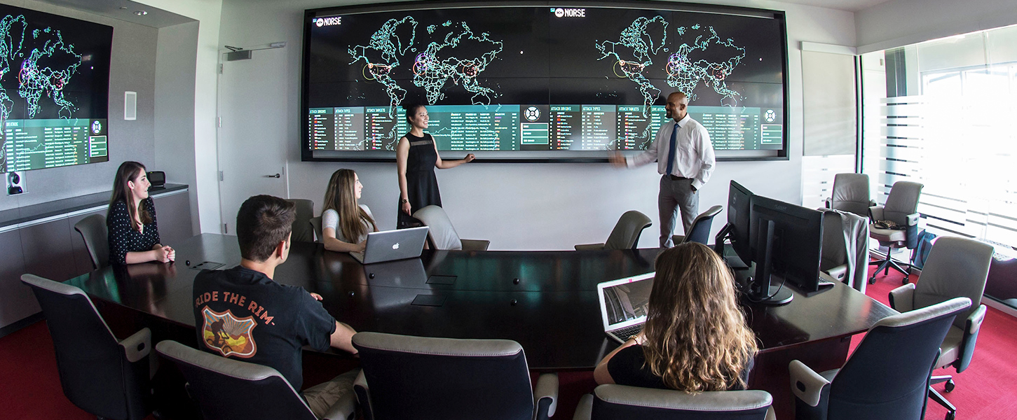 Classroom inside the Henry C. Lee Institute building