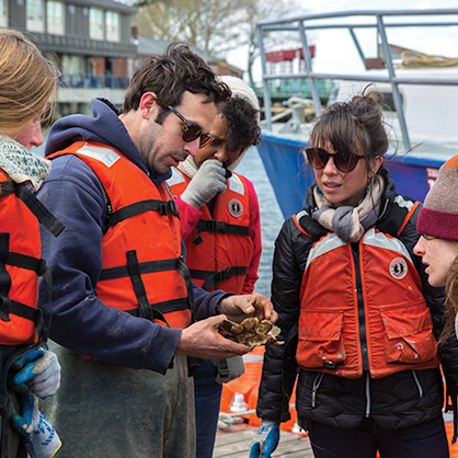 An image of Jeremy Esposito ‘09, an alumnus of the marine biology program. The University of New Haven is one of the top marine biology colleges.