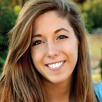 An image of Rebecca Tenburran ’17, an alumnus from one of the top schools with interior design majors.