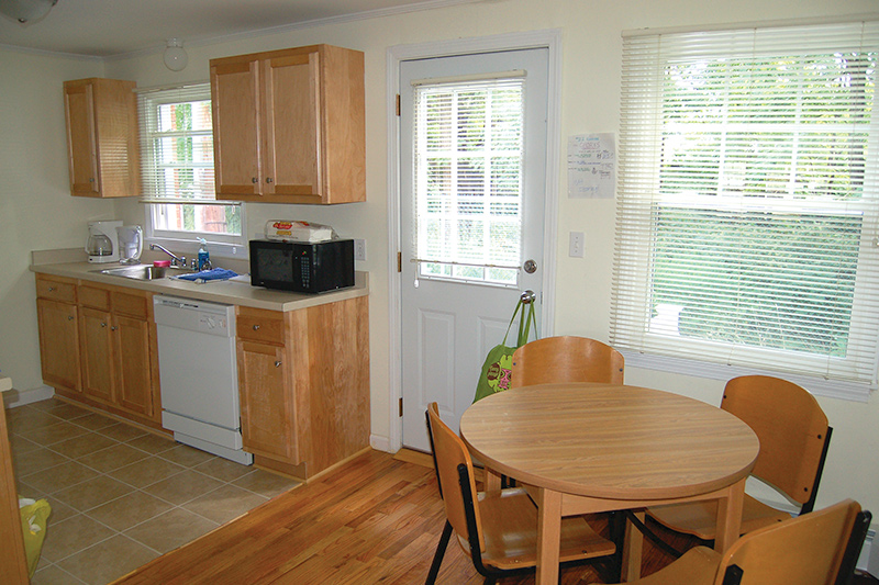 Inside view of Savin Court Townhouses